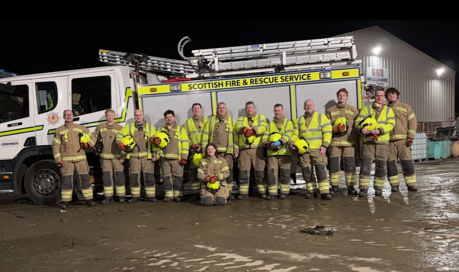 Fire Service students become 'live casualities' for road crash exercise